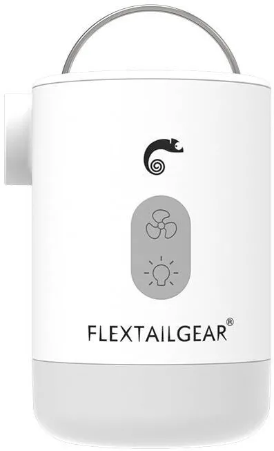 Flextail Pompa de aer portabila 4-in-1 Max Pump2 PRO (alba)