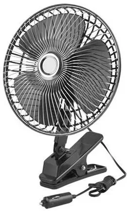 Generic MINI VENTILATOR PENTRU MASINA 12V 6''/15CM