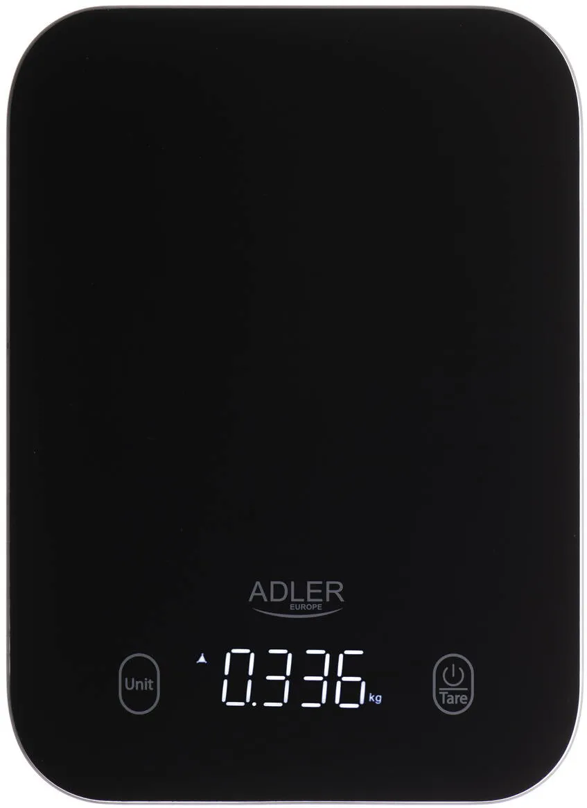 Adler AD 3181b Kitchen Scale, Black