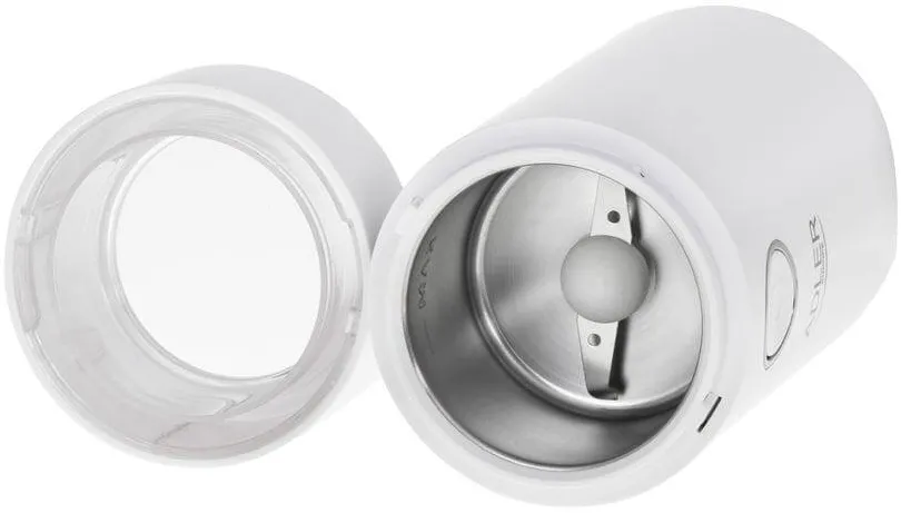 Adler AD 4446wg Coffee grinder, Capacity 75 g, Power 150 W, White