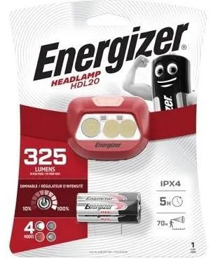 ENERGIZER FLASHLIGHT HEADLIGHT HDL20 3AAA 325 lm