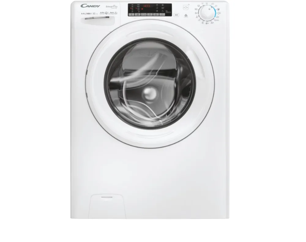 Masina de Spalat cu Uscator CANDY COW 4644TWM6/1-S, A/E, Front loading, Depth 45 cm, Washing 6 kg, Drying 4 kg, White