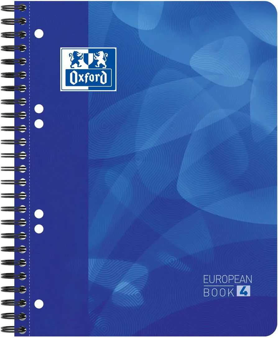 Oxford Caiet cu spirala, OXFORD School Projectbook, A5+, 4cul x 30file-90gsm, Scribzee, coperta PP-dictando