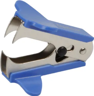 Capsat perfor caps OPTIMA Decapsator metalic, cu mecanism de blocare, Optima - accesorii albastre