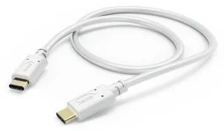 HAMA Charging Cable, USB-C - USB-C, 1.5 m, white