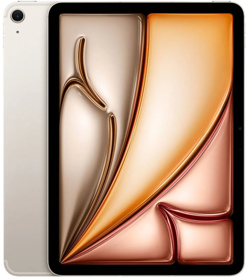 Tableta Apple Apple iPad Air 11, M4, 128GB, Wi-Fi + Cellular, Starlight