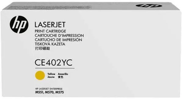 Toner imprimanta HP Toner HP CE402YC 507A Yellow 7800 pagini