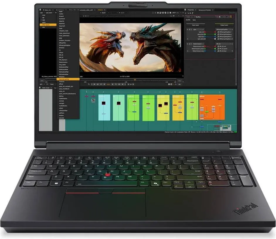 Laptop Lenovo Lenovo ThinkPad P16 Gen 3 16 WUXGA ULT7-255HX/32GB/1TB/NVIDIA RTX PRO 2000 Backwell 8GB/WIN11 Pro/Nordic Backlit kbd/FP/3Y Warranty