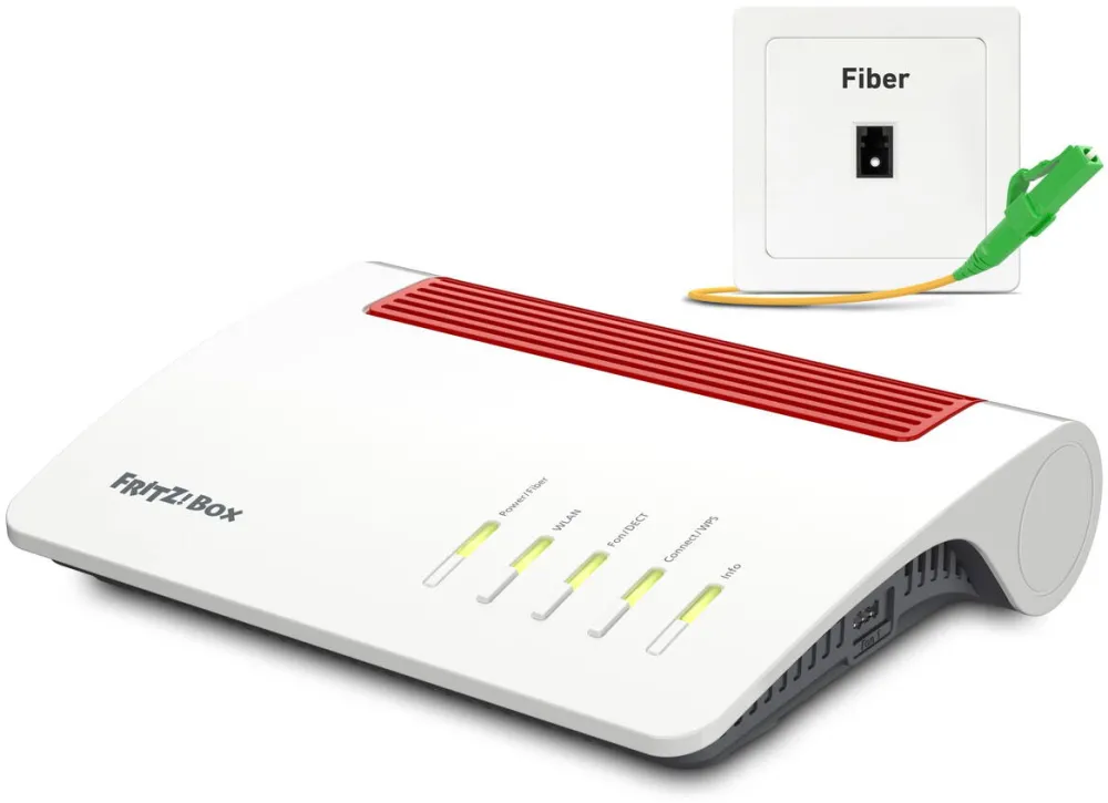 Access Point FRITZ! Router AVM FRITZ!Box 5590 Fiber, dual-band, alb