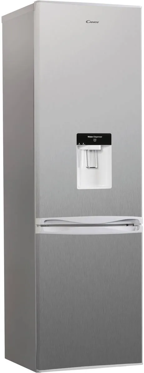 CANDY Combina frigorifica cu dozator CCG1S 518FWX, 250l, Super Freezing, Dozator apa, Clasa F, H 180 cm, Inox