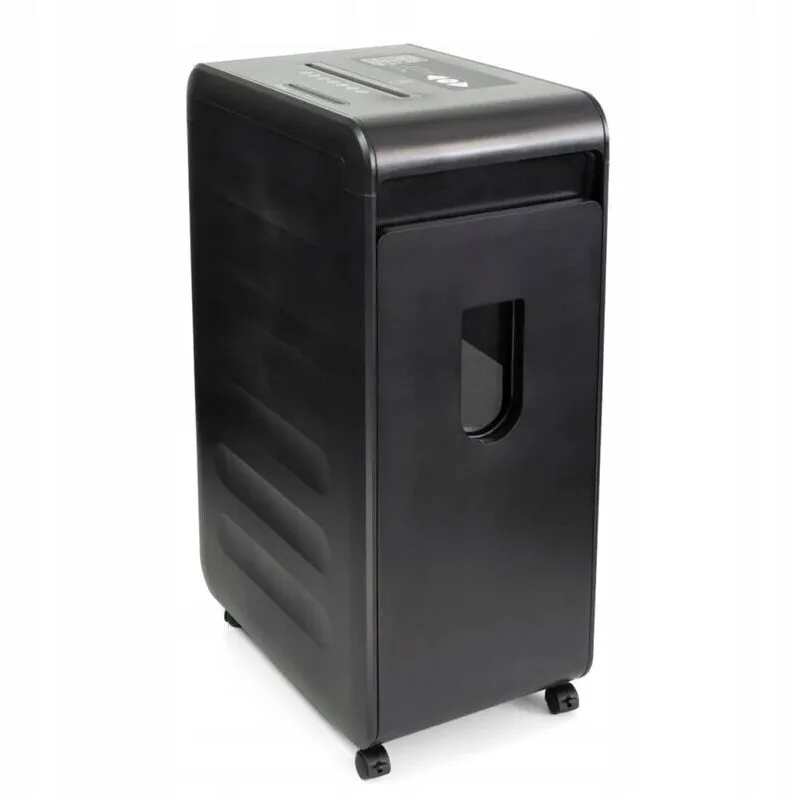 Wallner Distrugator accesorii, Wallner, 230 mm, 2 x 10 mm, 460 x 206 x 737 mm, 40 l, Negru