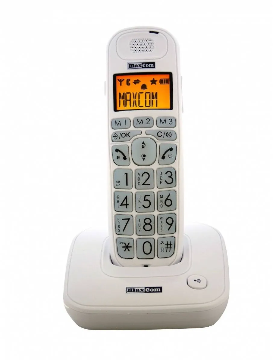 Telefon Fix Maxcom Telefon de birou, Maxcom, Alb