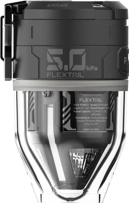 Flextail Pompa portabila Flextail Max Pump 3 (negru)
