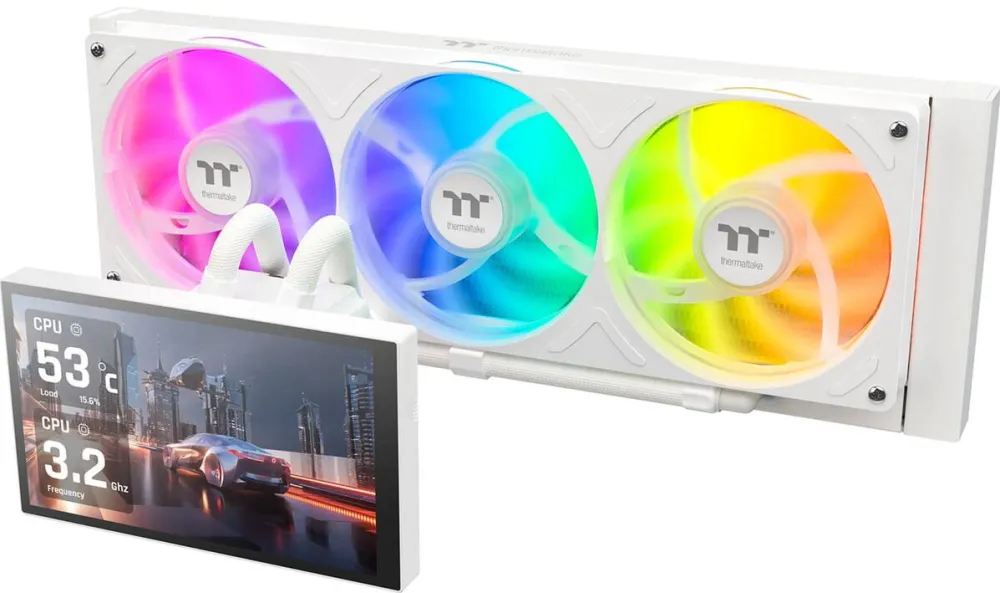Cooler Thermaltake ST360 Ultra (white, 7" IPS LCD)