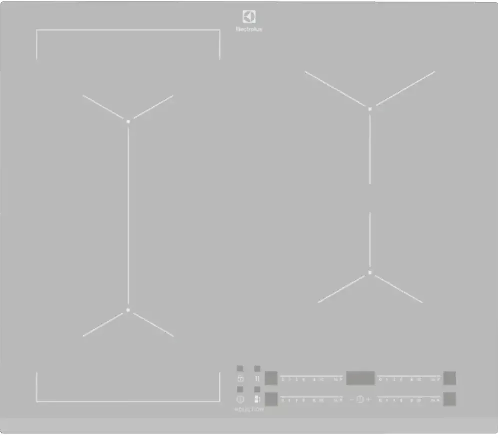 Plita ELECTROLUX incorporabila EIV63440BS, Inductie, 4 zone de gatit, Touch control, 60 cm, Argintiu