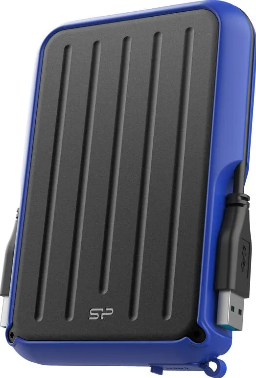 Hard Disk Extern SILICON-POWER Armor A66 4TB 2.5inch USB 3.0 Black/Blue