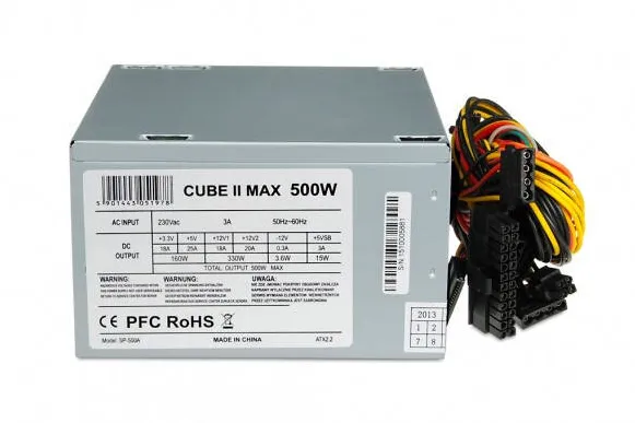 Sursa PC IBOX CUBE II 500 W ATX Silver