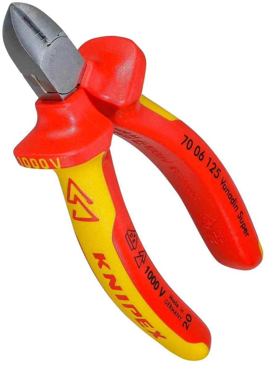 KNIPEX Taietor Cabluri chrome 125 mm