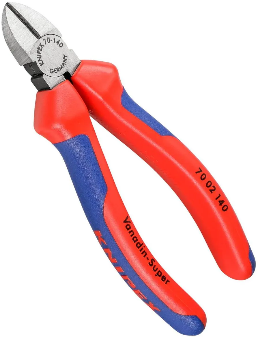 KNIPEX cutter diagonal black atramentized polished 140 mm