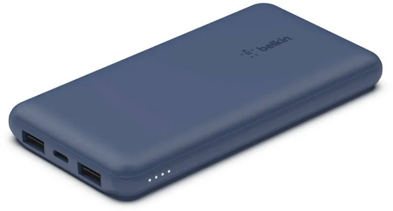 BELKIN Baterie Externa 10 000mAh USB A & C 15W blue