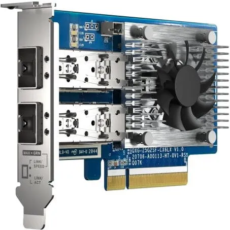 QNAP Accesoriu NAS QXG-25G2SF-CX6  adaptor de retea PCIe 25GBE SFP28