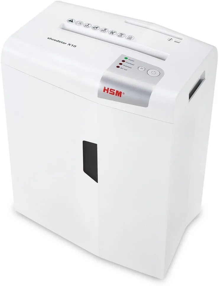 Distrugator de Documente HSM shredstar X10 document, 4.5 x 30 mm + separate CD-cutting mechanism