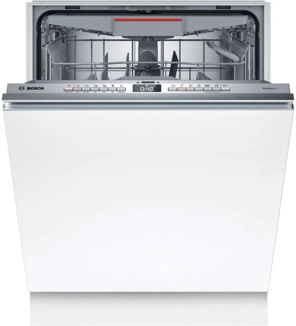 BOSCH Masina de spalat vase incorporabila Bosch SMV6ZCX10E, 14 seturi, 6 programe, Clasa B, PerfecDry, sertar Rackmatic, SilencePro, Time light, Tab-count, Home Connect, 60 cm