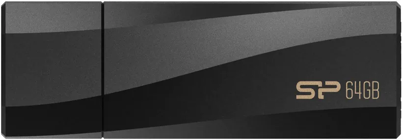 Memorie USB SILICON-POWER 64GB, USB 3.2, BLAZE SERIES B07, BLACK