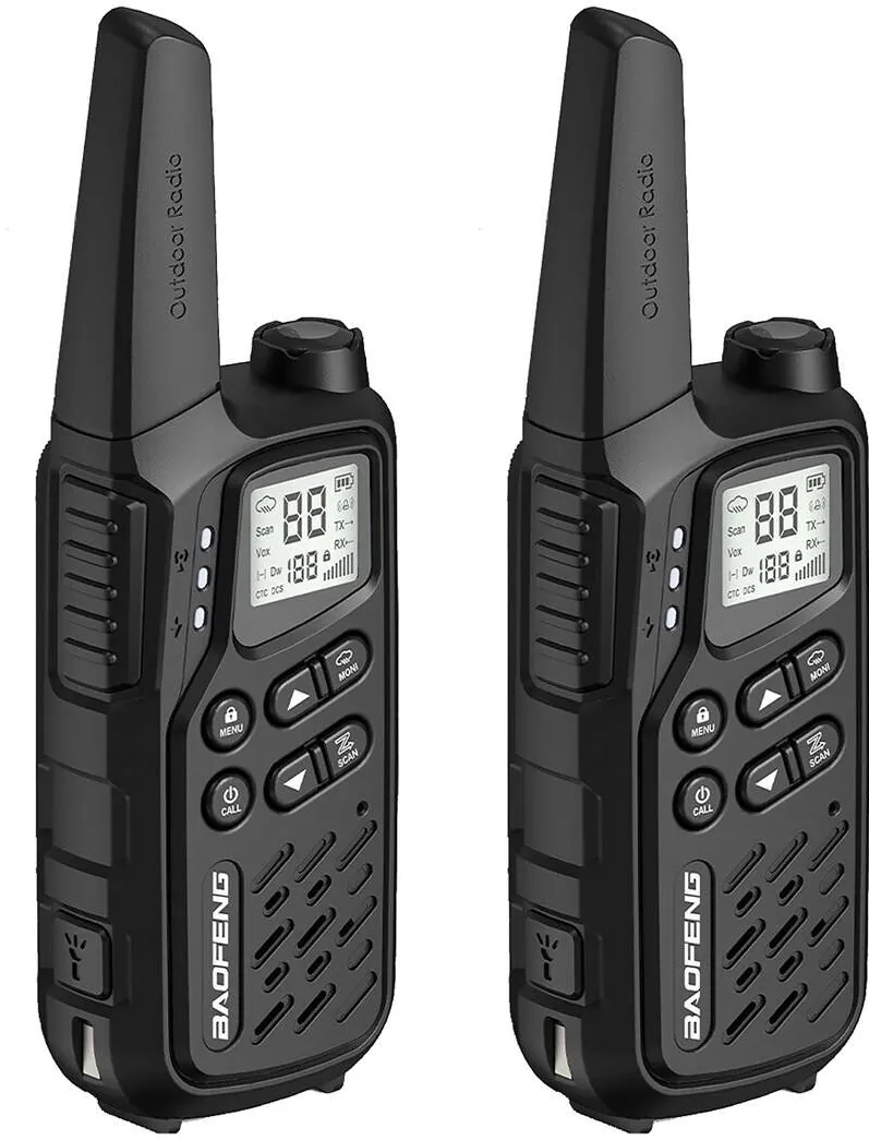 BAOFENG Walkie-Talkie Baofeng BF-T25E Black