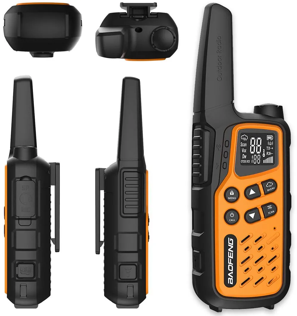 BAOFENG Walkie-Talkie Baofeng BF-T25E Orange