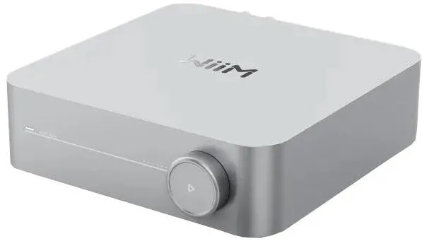 WiiM Amp Silver - Stereo Streaming Amplifier