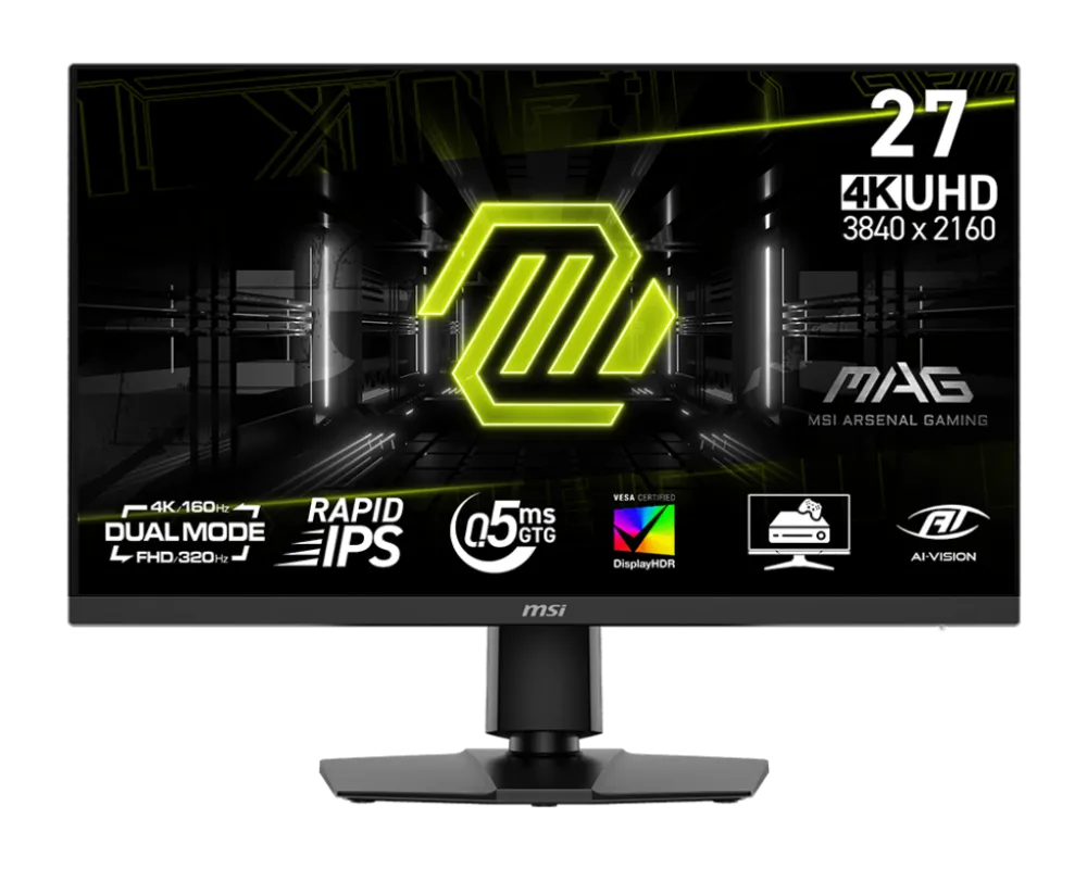Monitor MSI MAG 272URDF E16 - 160Hz 4K | 320Hz Full HD | Rapid IPS | 27"