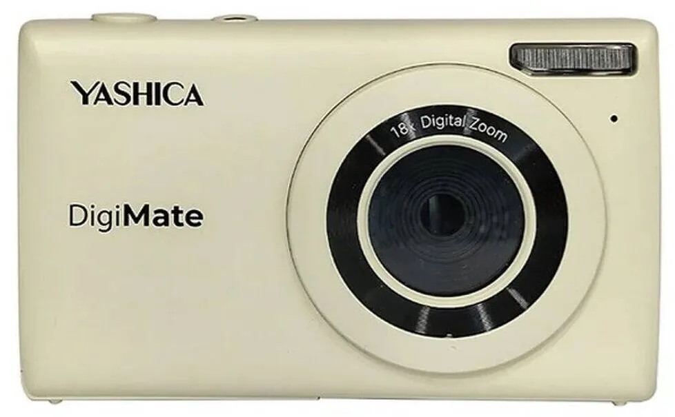 Aparat foto compact Yashica DigiMate YAS-DGM100-OW 64 MP 4K alb