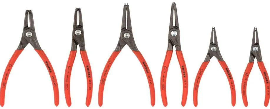 KNIPEX Circlip Pliers Set SRZ in foam tray