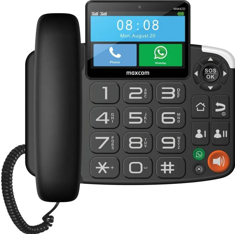 Telefon Fix Maxcom MM42D SE 4G VOLTE VoWiFi
