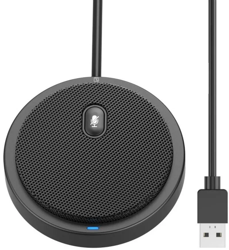 Microfon TECHLY Techly ICC SH-22 microphone Black Conference microphone