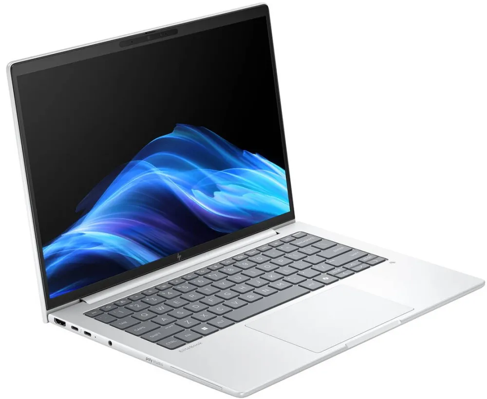 Laptop HP EliteBook 8 G1i Ultra 7 255U 14"WUXGA 400nits AG LBL 32GB DDR5 5600 SSD512 Intel Arc Cam 5MP+IR+ISP 62Wh W11Pro Glacier Silver Aluminium 3Y OnSite