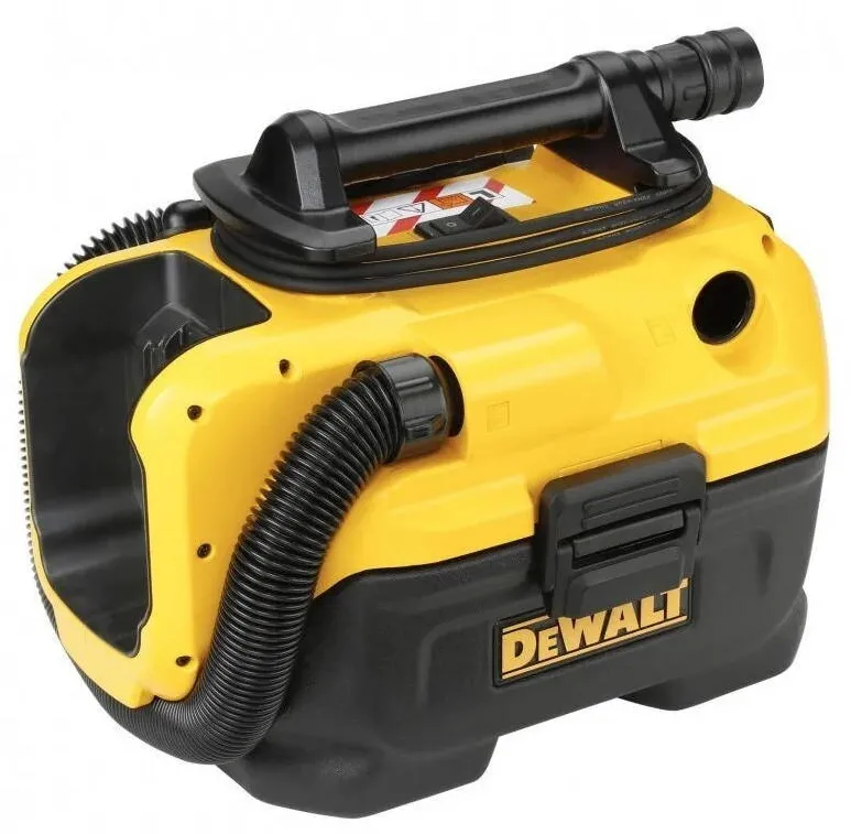 DeWalt Aspirator pentru suprafete uscate si umede cu sursa de alimentare duala compatibil cu acumulator DeWalt DCV584L