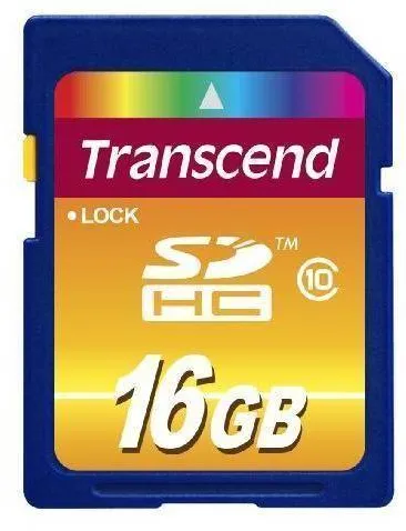 Card de Memorie Transcend SDHC 16GB Clasa 10
