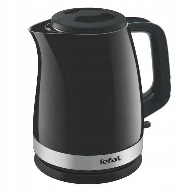 Fierbator TEFAL KO150F30 Delfini Vision, 1.5 L, Black/ Stainless steel