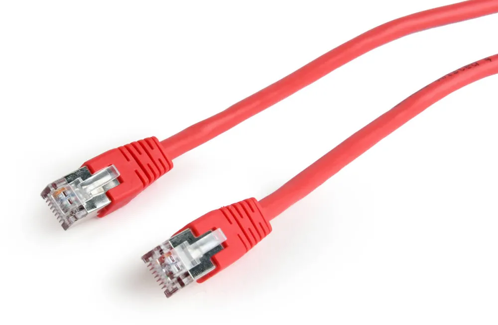 Cablu Gembird patchcord RJ45, cat. 6, FTP, 0.5m, red