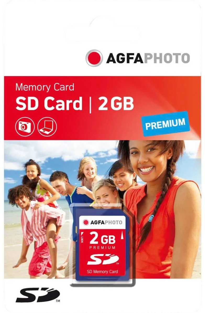 Card de Memorie AgfaPhoto SD 2GB 133x Premium