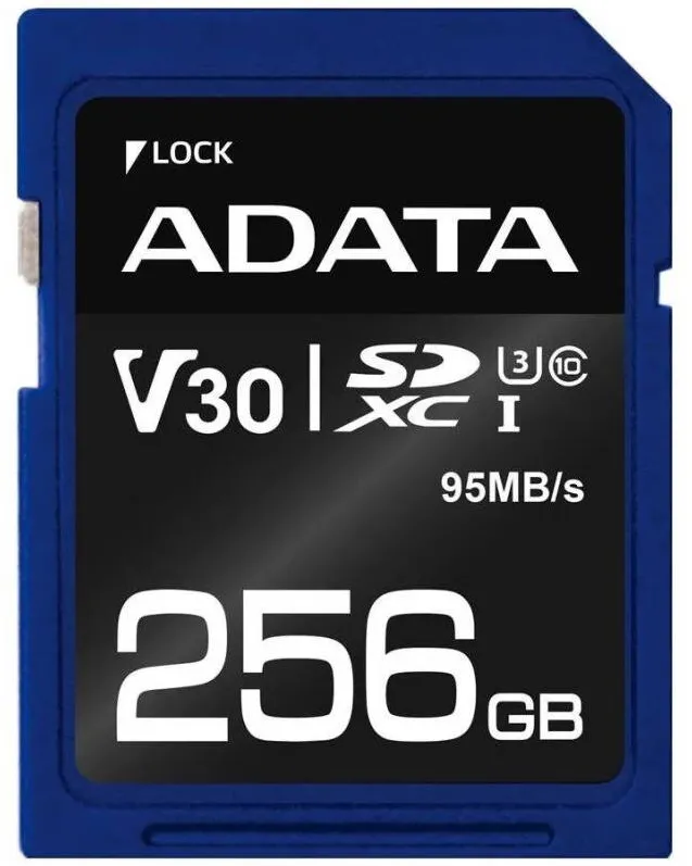 Card de Memorie ADATA SDXC Premier Pro 256GB UHS-I U3 Clasa 10