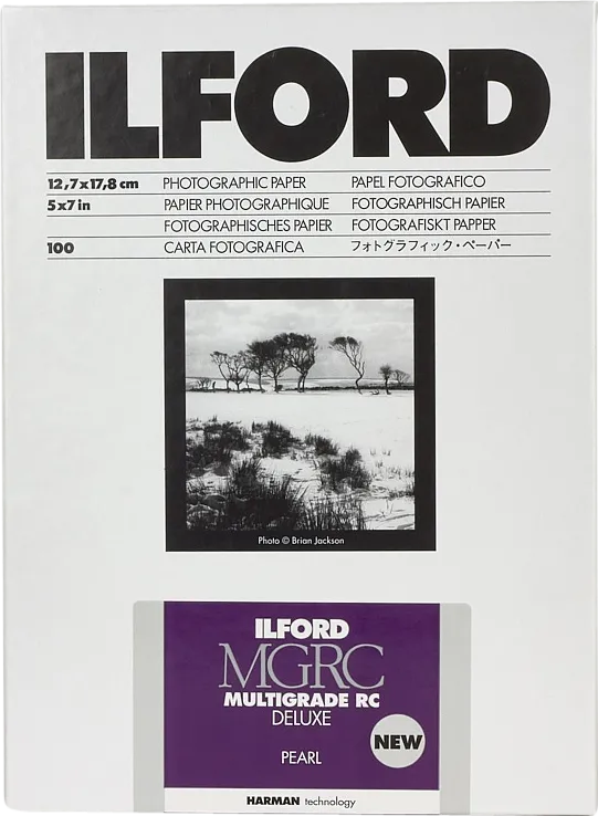 Hartie Foto ILFORD PHOTO Ilford Multigrade RC Deluxe Pearl 12.7x17.8cm 100