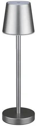 V-TAC Lampa de masa 3W 3000K dimabil cu acumulator 4000MAH - gri