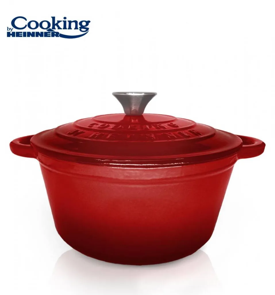 HEINNER SEMI.FONTA EM+CAP 24x11.5CM, 4L, RED LINE