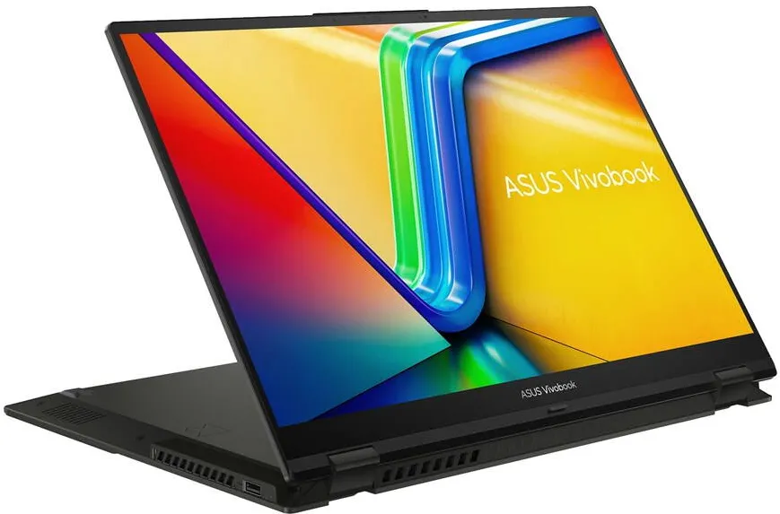 Laptop Asus Vivobook S 16 Flip TP3604VA-WS51T_16 Intel® Core™ i5 i5-1335U Hybrid (2-in-1) 40.6 cm (16") Touchscreen WUXGA 16 GB DDR4-SDRAM 512 GB SSD Wi-Fi 6E (802.11ax) Windows 11 Home Black New Repack/Repacked