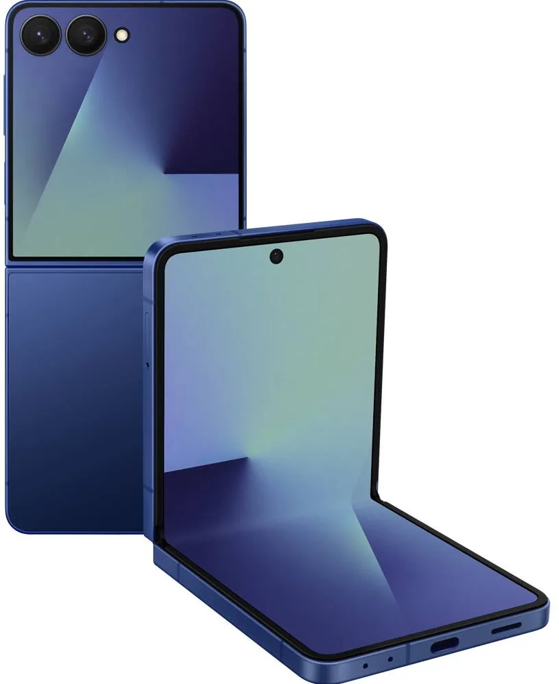 Smartphone Samsung Galaxy Z Flip7, 512GB, 12GB RAM, Dual SIM, Blue Shadow