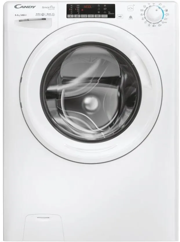 CANDY Masina de spalat rufe cu uscator Candy Smart Pro COW4854TWM6/1-S, Spalare 8 kg / Uscare 5 kg, 1400 rpm, Clasa A, Motor Inverter, Quick & Clean, WiFi/ hOn app, Alb