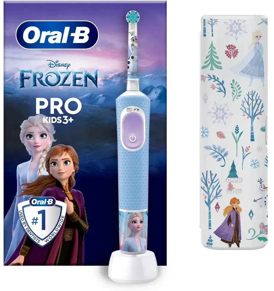 Periuta Electrica ORAL-B Pro Kids Frozen mit Reiseetui Blue